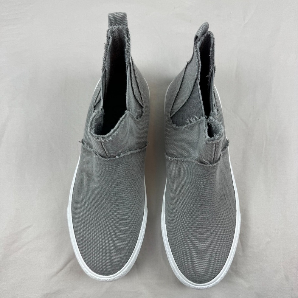 BLOWFISH MALIBU TORTA Womens Pull On High Sneaker Gray Boot‎ Distressed - 8.5 US - Picture 5 of 6